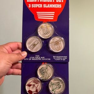 TKO vintage heavyweight POG Slammers (2 sets)